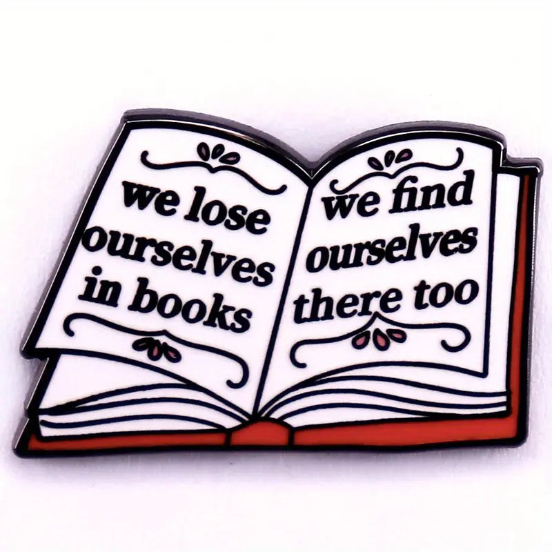 Pin - We Lose Ourselves In Books