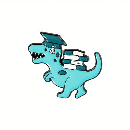 Pin - Blue Dinosaur T-Rex