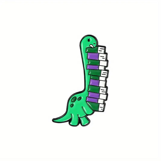 Pin - Green Dinosaur Brontosaurus