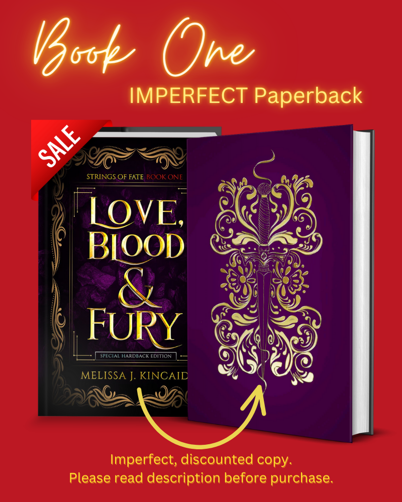 IMPERFECT Love, Blood & Fury (Book One) Full Colour Hardback with Jacket