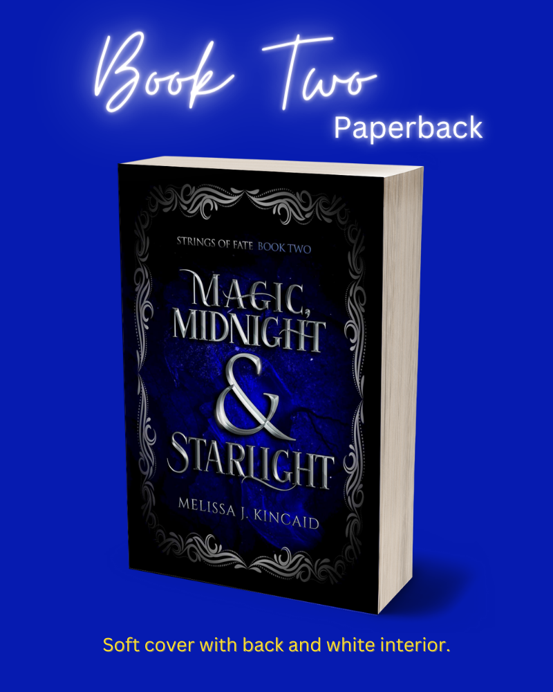 Magic, Midnight & Starlight (Book Two) Paperback Black & White Interior