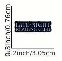 Pin - Late Night Reading Club