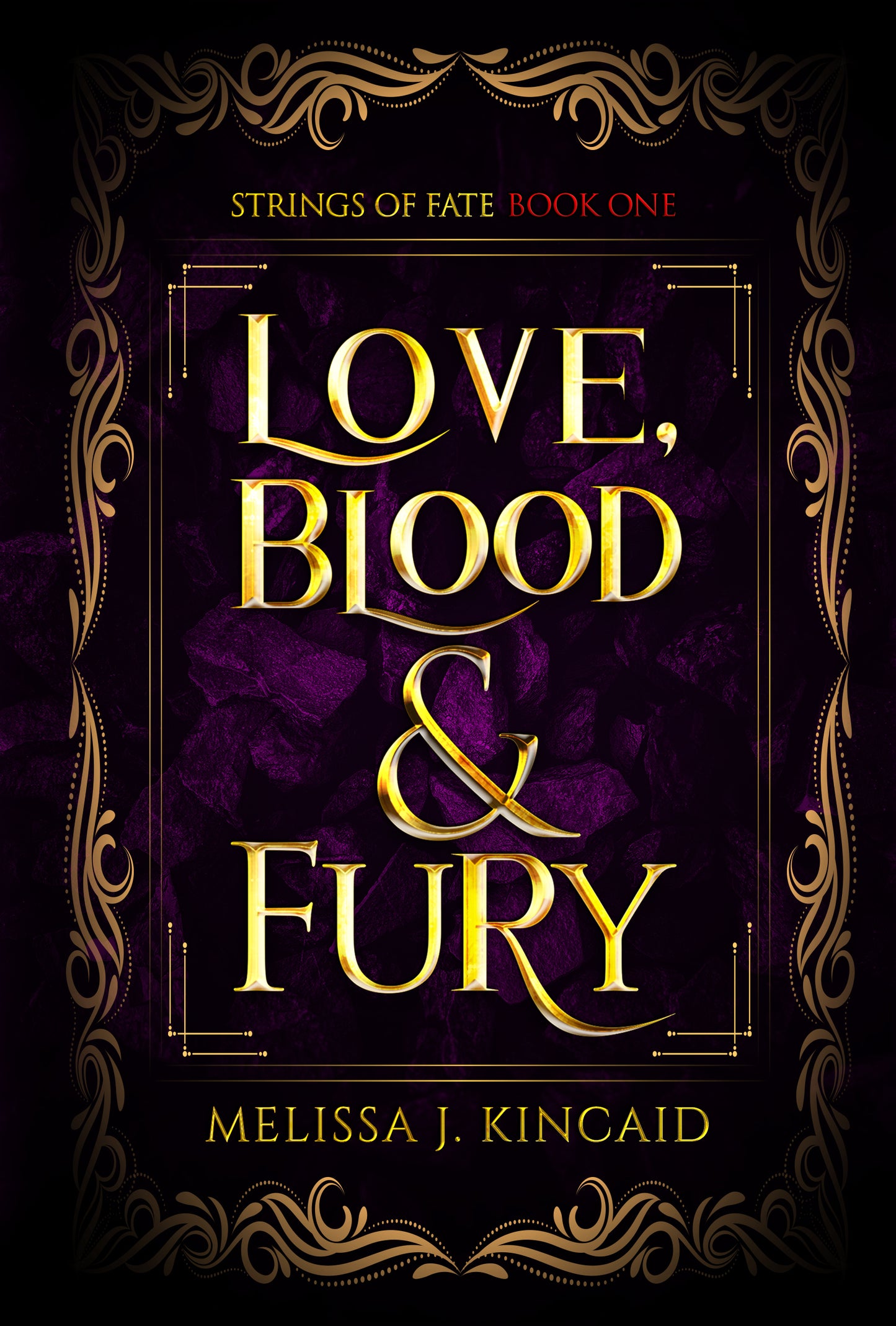 Love, Blood & Fury (Book One) Paperback Black & White Interior