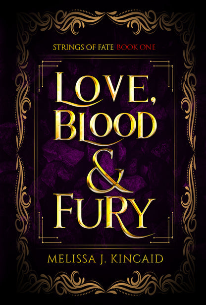 Love, Blood & Fury (Book One) Paperback Black & White Interior